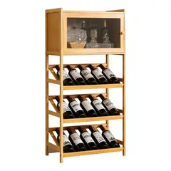GENERICO - Estante para botellas de vino para uso doméstico