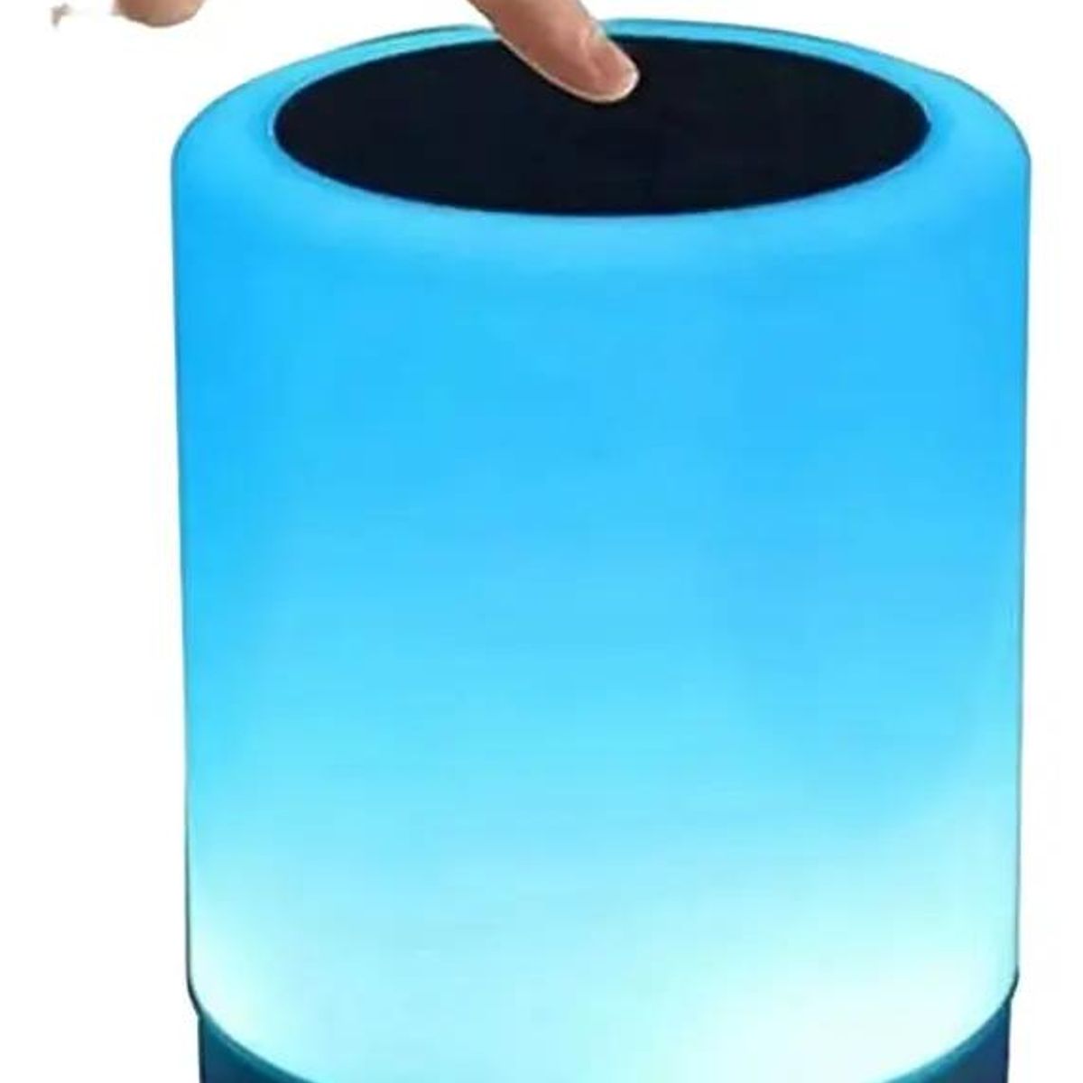 GENERICO - Parlante Bluetooth Recargable con Luz y Control Táctil