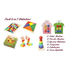 GENERICO - Material Didáctico Montessori para Bebés