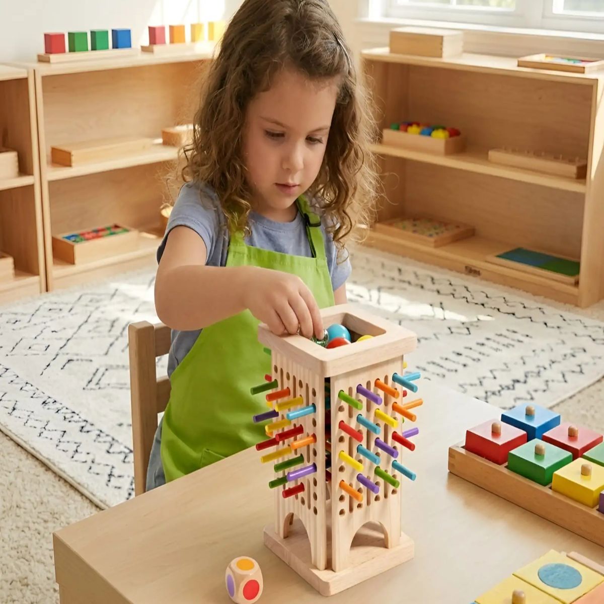 GENERICO - Torre De Habilidad De Madera Juego Educativo Para Niños
