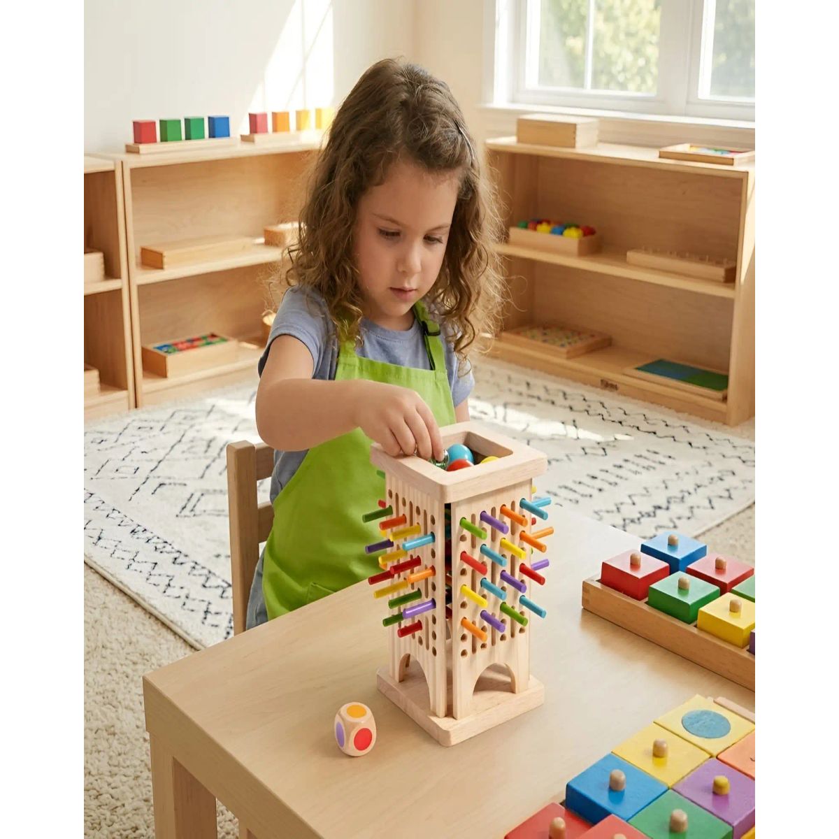 GENERICO - Torre De Habilidad De Madera Juego Educativo Para Niños