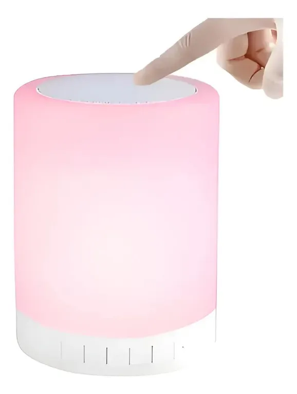 GENERICO Parlante Bluetooth Recargable con Luz y MP3