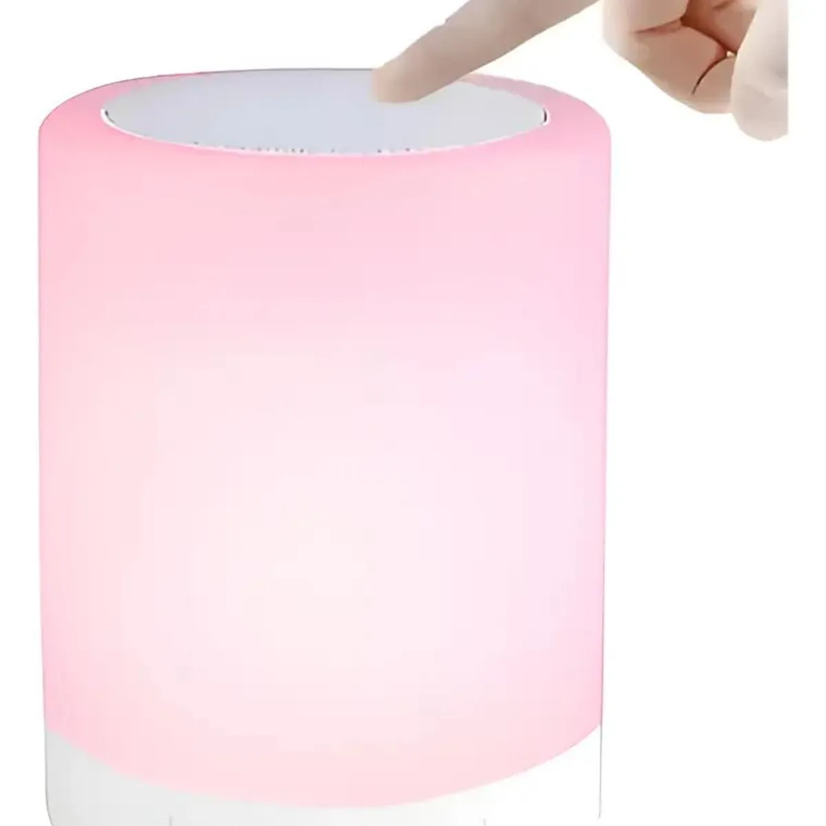 GENERICO - Parlante Bluetooth Recargable con Luz y MP3