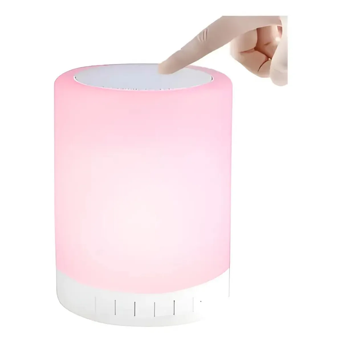 GENERICO - Parlante Bluetooth Recargable con Luz y MP3
