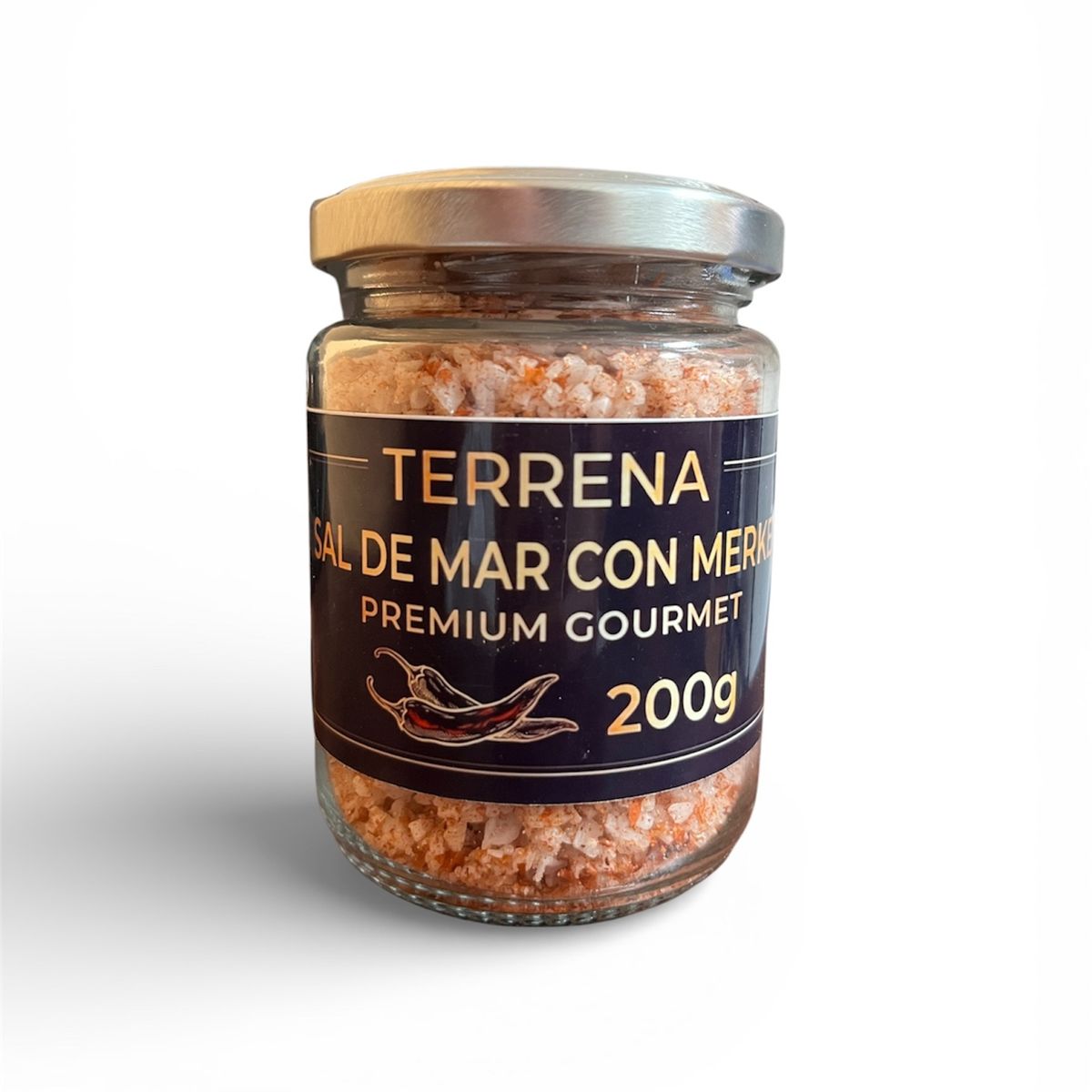 GENERICO - Sal de Mar Premium con Merkén ahumado de 200 gramos