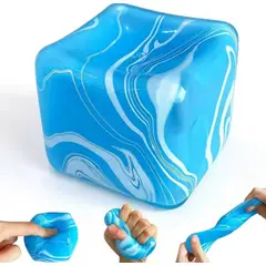 GENERICO - Squishy Cubo De Hielo goma Antiestrés Sensorial