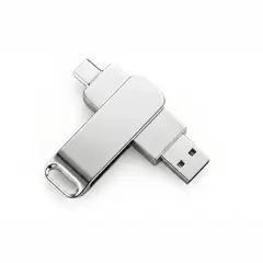 GENERICO - Pendrive Dual 2 En 1 USB Tipo-C Y USB 3.0 Metálico OTG 2TB