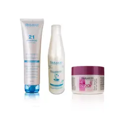 SALERM - Shampoo 300ml + Acondicionador 250ml + Mask Hi Repair 250ml