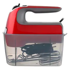 OSTER - Batidora de Mano 7 Velocidades + Función Turbo/ Roja –