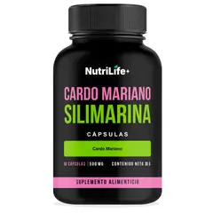 EMETRES - Suplemento de Cardo Mariano Silimarina Nutrilife+ Silimarina para el higado