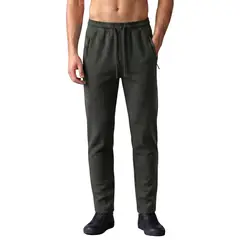 LOOK SHOP - Pantalón Buzo Hombre. Forro Polar. Jogger Slim Fit. Parches 250