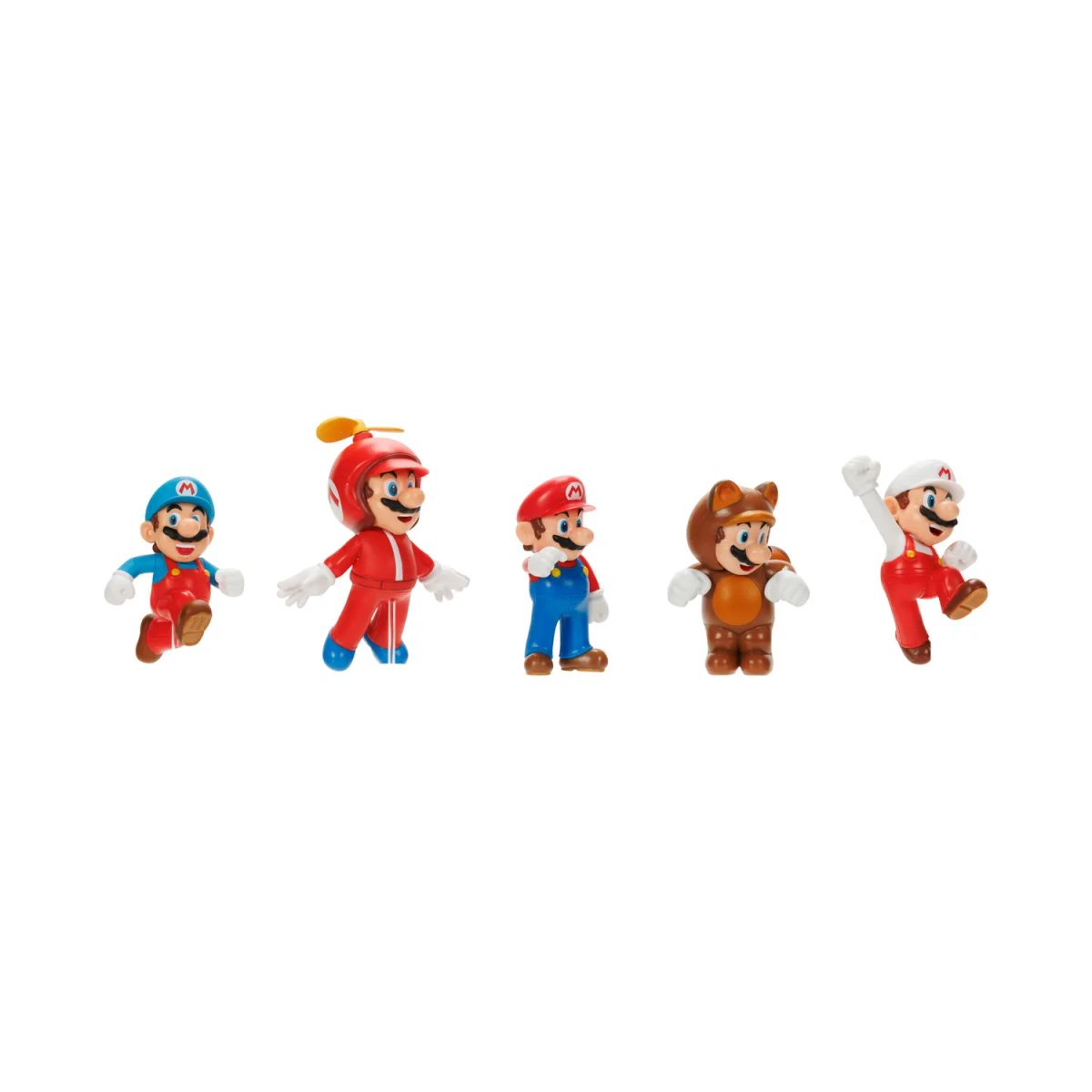 NINTENDO - Pack 5 Figuras Nintendo Mario Disfrazado 6 cm
