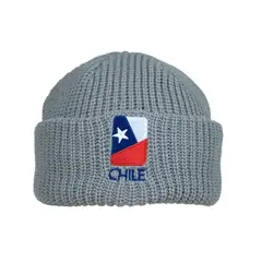 SOLEIO - Gorro Beanie Bordado Diseño Chile Gorro Tejido Unisex para Invierno