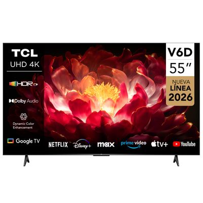 Tcl Smart Tv 55"" Uhd 4K Uhd 4K V6D