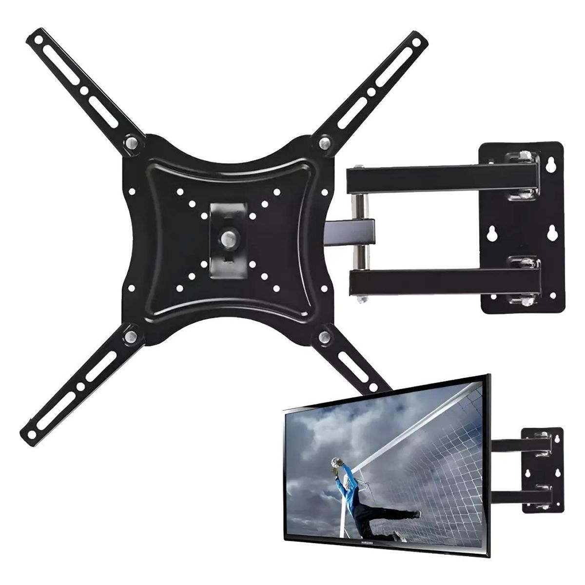 GENERICO - Soporte de Pared para TV de 14 a 55 Pulgadas con Brazo