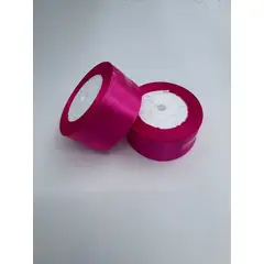 GENERICO - Cinta fucsia Raso Satín Rollo De 4 Cm X 22.8 Mts
