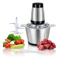GENERICO - Picadora Carne Electrica Multifuncional 500 Watts 2 Litros BELUG
