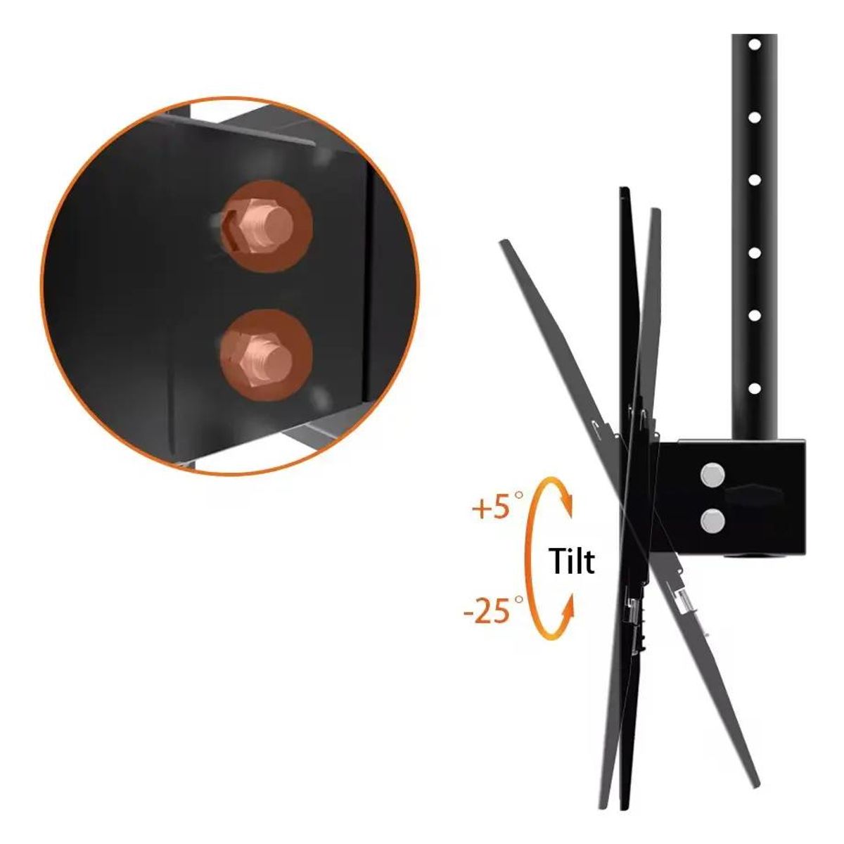 GENERICO - Soporte Universal para TV 26 a 60 pulgadas Techo o Pared