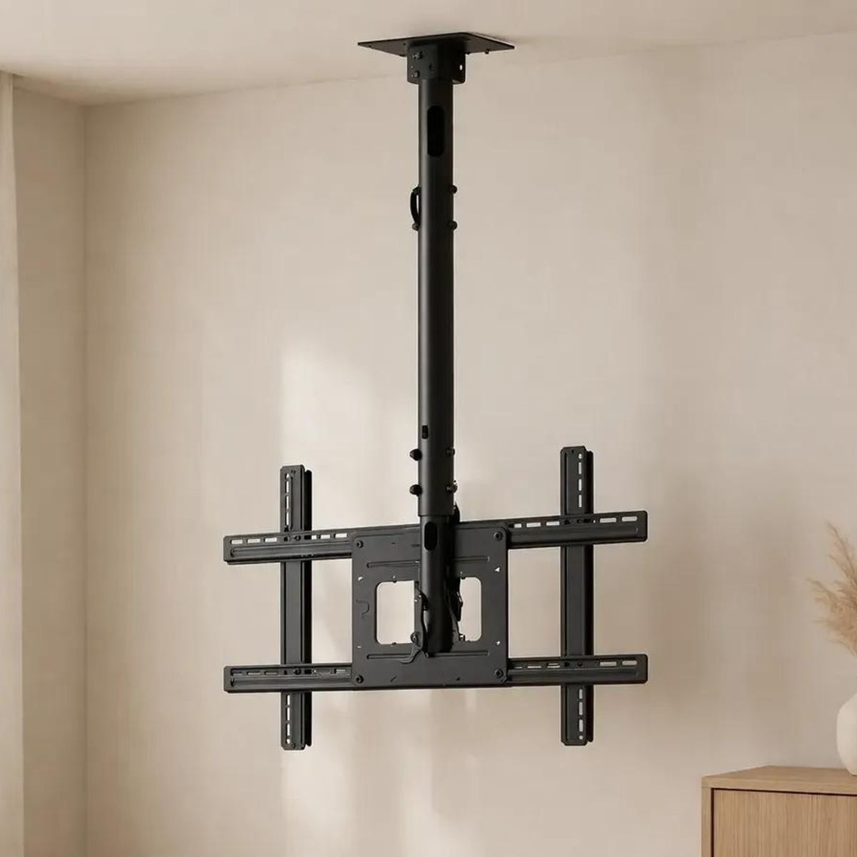 GENERICO - Soporte de techo ajustable para TV 25 a 55 pulgadas