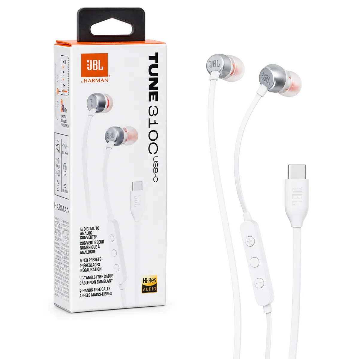 JBL - Audífonos In Ear JBL Tune 310C USB-C Pure Bass