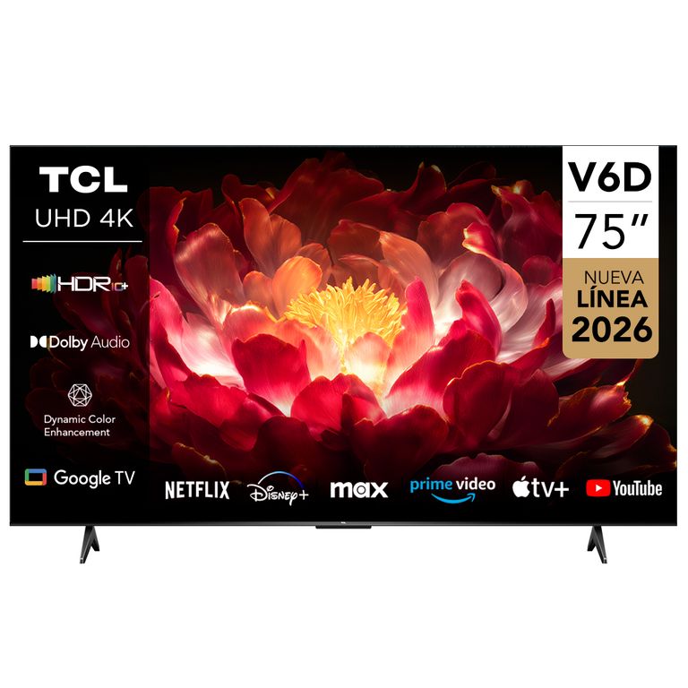 Smart TV TCL 75 UHD 4K UHD 4K V6D