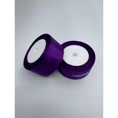 GENERICO - Cinta morado Raso Satín Rollo De 4 Cm X 22.8 Mts