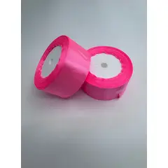 GENERICO - Cinta rosado barbie Raso Satín Rollo De 4 Cm X 22.8 Mts