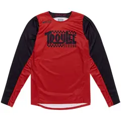 TROY LEE DESIGNS - Polera de Moto Scout GP Big Lee Black Bu