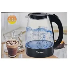 GENERICO - Hervido de vidrio Sinboss 2.2L