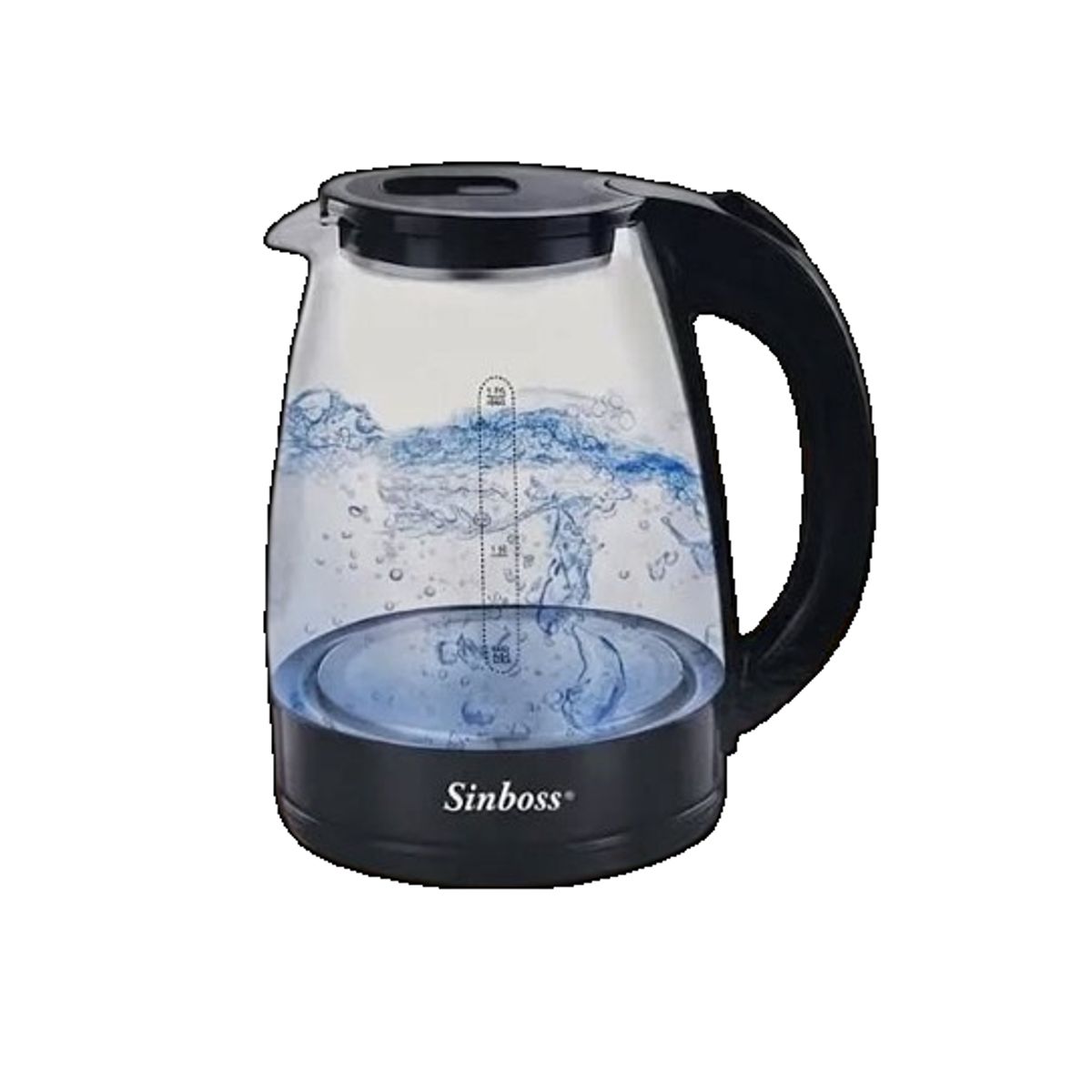 Hervido de vidrio Sinboss 2.2L, marca GENERICO - Foto 2