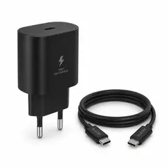 GENERICO - Cargador Tipo C 25W PD Fast Charge Con Cable USB C