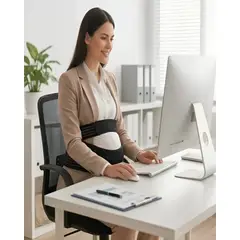 GENERICO - Faja Maternidad Embarazada Soporte Ajustable Transpirable