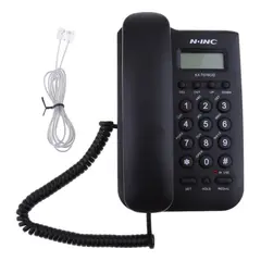 DM - Telefono Fijo Escritorio Alambrico Pantalla Lcd Kx-t076cid
