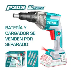 TOTAL TOOLS - Atornillador Drywall Inalambrico Brushless 20V TOTAL