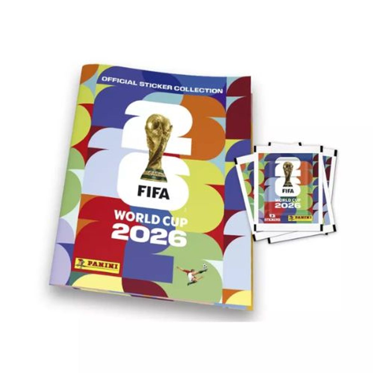 PANINI - Álbum Oficial Panini FIFA World Cup 2026 Tapa Blanda + Pack 10 Sobres