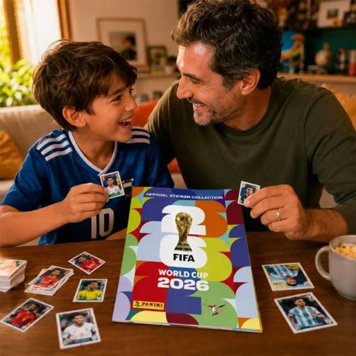 PANINI - Álbum Oficial Panini FIFA World Cup 2026 Tapa Blanda + Pack 10 Sobres