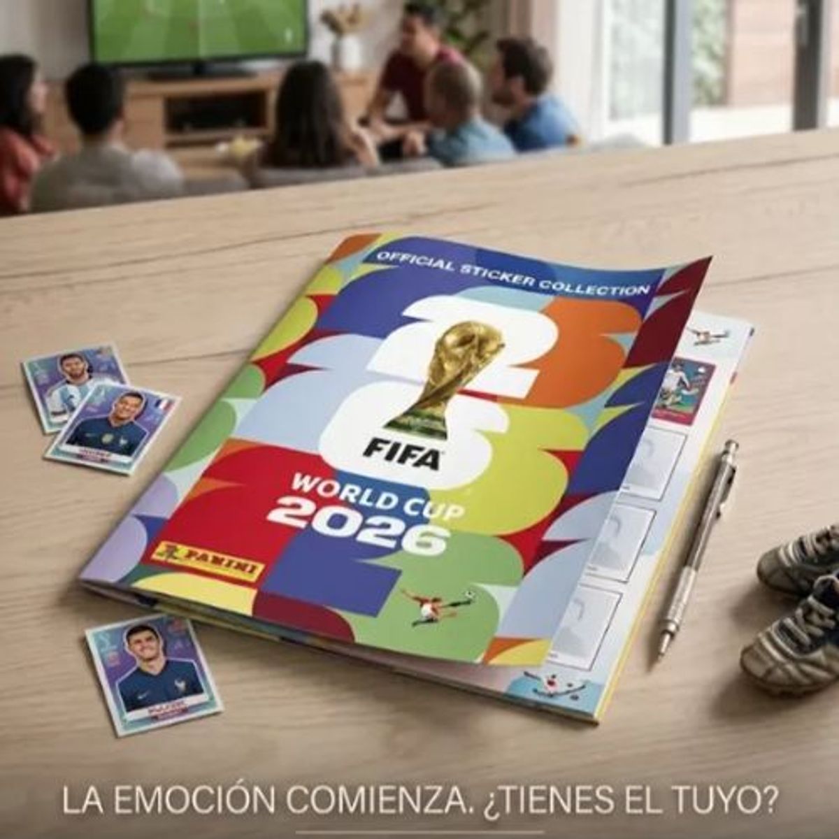 PANINI - Álbum Oficial Panini FIFA World Cup 2026 Tapa Blanda + Pack 20 Sobres
