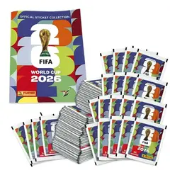 PANINI - Álbum Oficial FIFA World Cup 2026 Tapa Blanda + Pack 50 Sobres