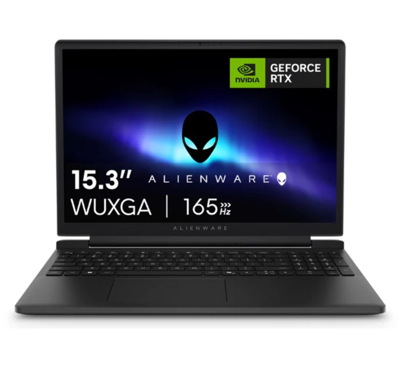 Notebook Gamer Alienware 15.3" WUXGA 165Hz AMD Ryzen 5 220 16GB DDR5 512GB SSD NVIDIA GeForce RTX 4050 WIN11