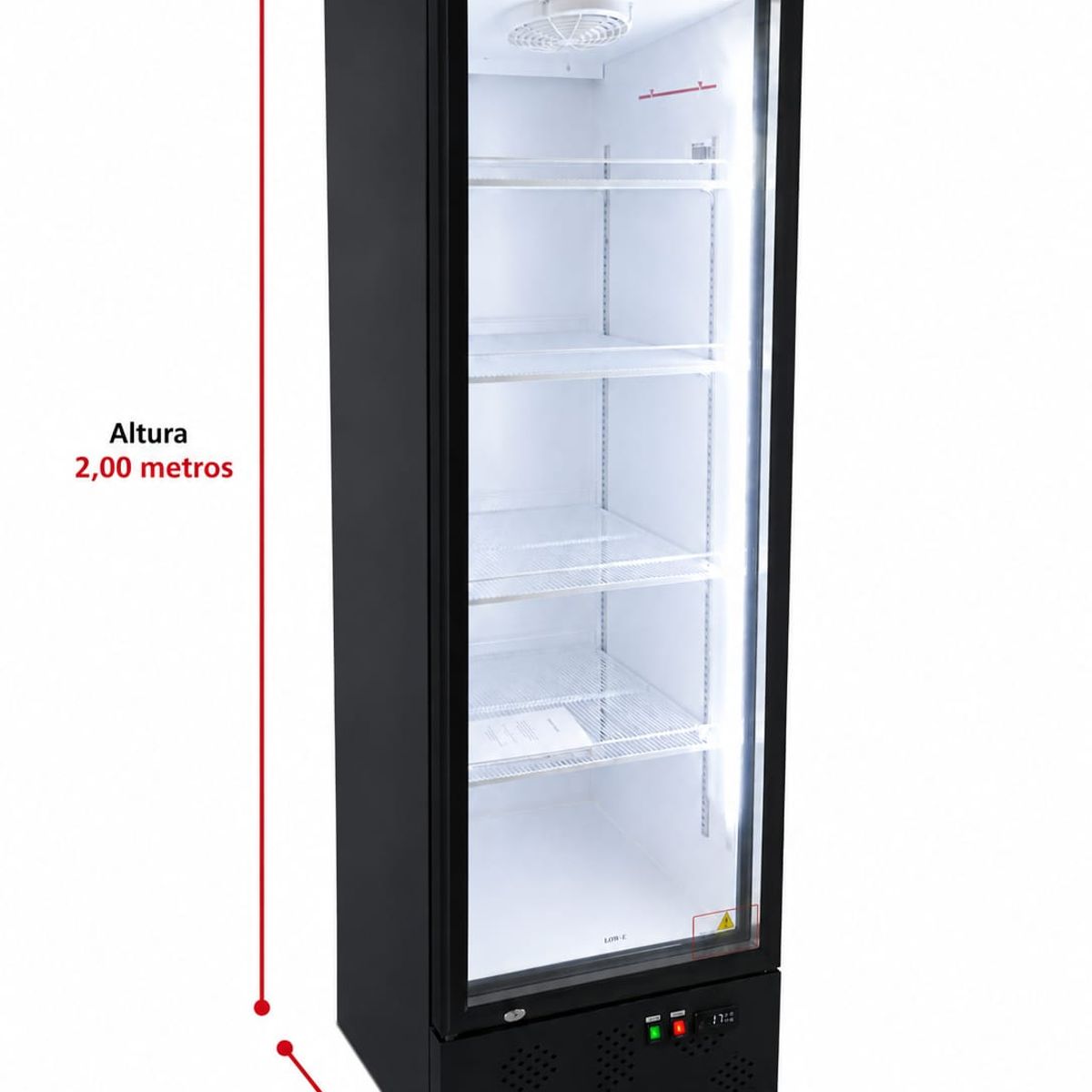 BOZZO - Visicooler Inverter R-14 Black Turbocooling