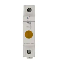 CROMPTON - Piloto Amarillo 220V A Riel Din Ccd