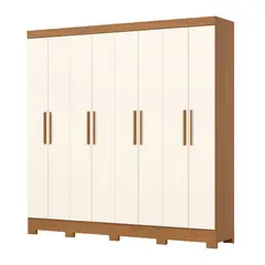 HOME MOBILI - Closet 8 Puertas 4 Cajones Crebel Off White