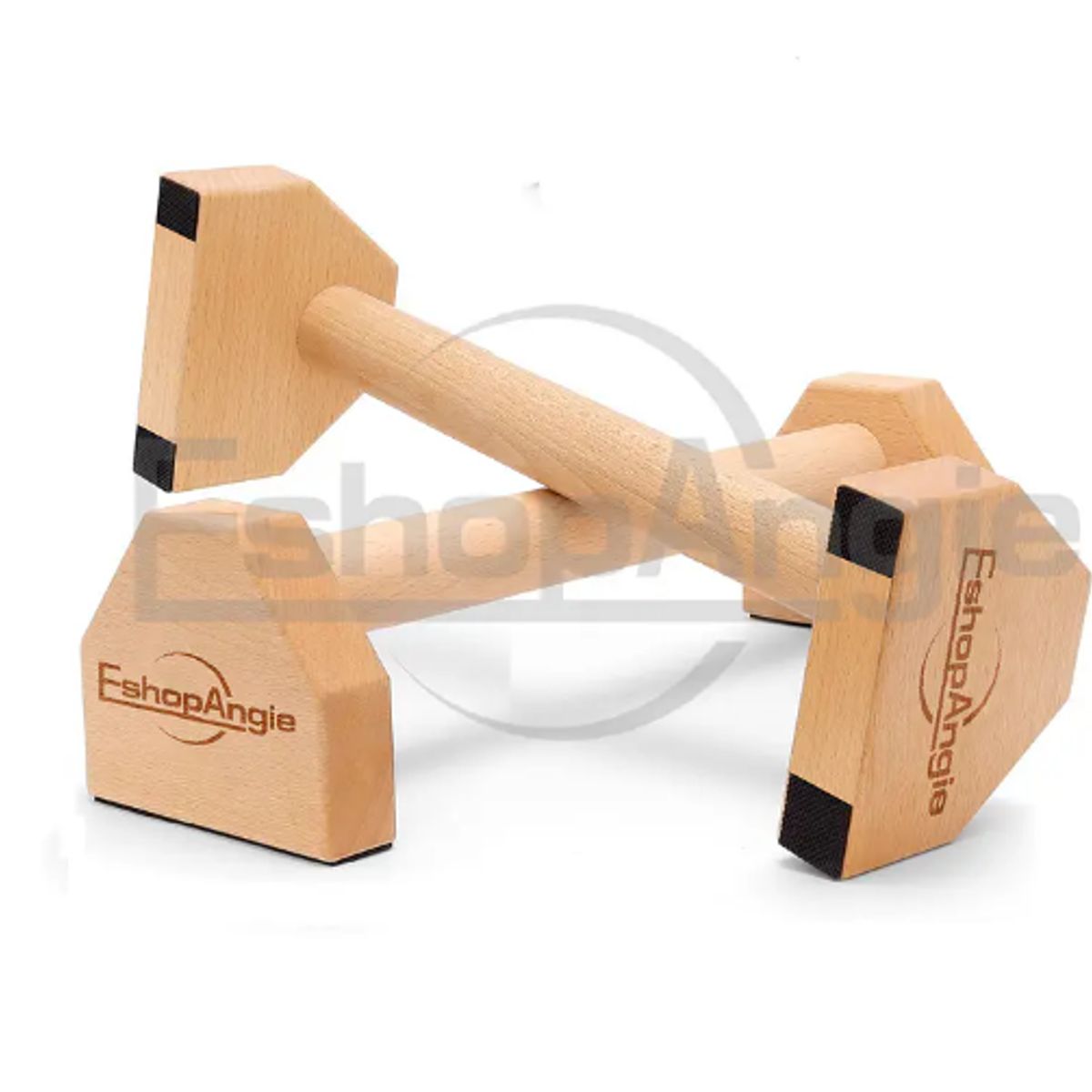 GENERICO - Mini Paralelas De Madera Calistenia Fitness Barra