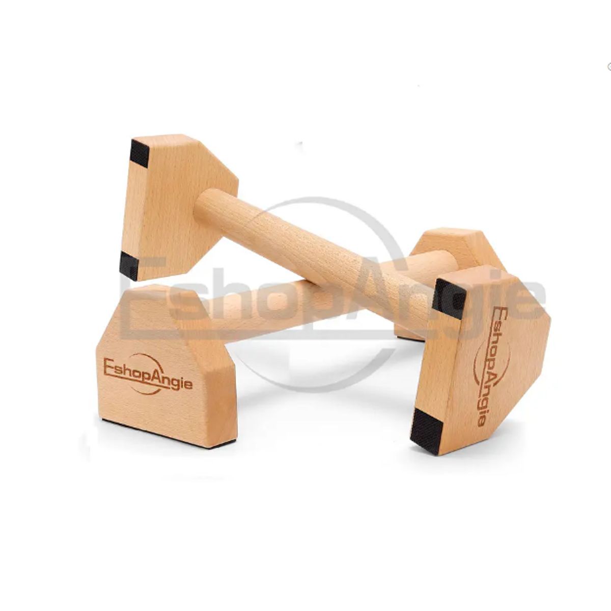 GENERICO - Mini Paralelas De Madera Calistenia Fitness Barra