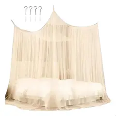 GENERICO - Malla Mosquitera Doble Grande Cortinas De Cama 210190240cm BELUG