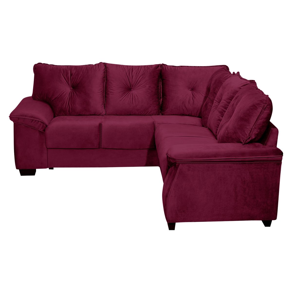 INNOVAMUEBLES - Sofá Seccional Derecho Velvet Fortaleza Innovamuebles