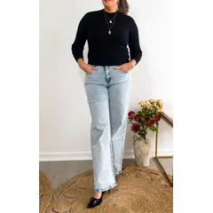 GENERAL - JEANS WIDE LEG COLECTION DIAMONDS