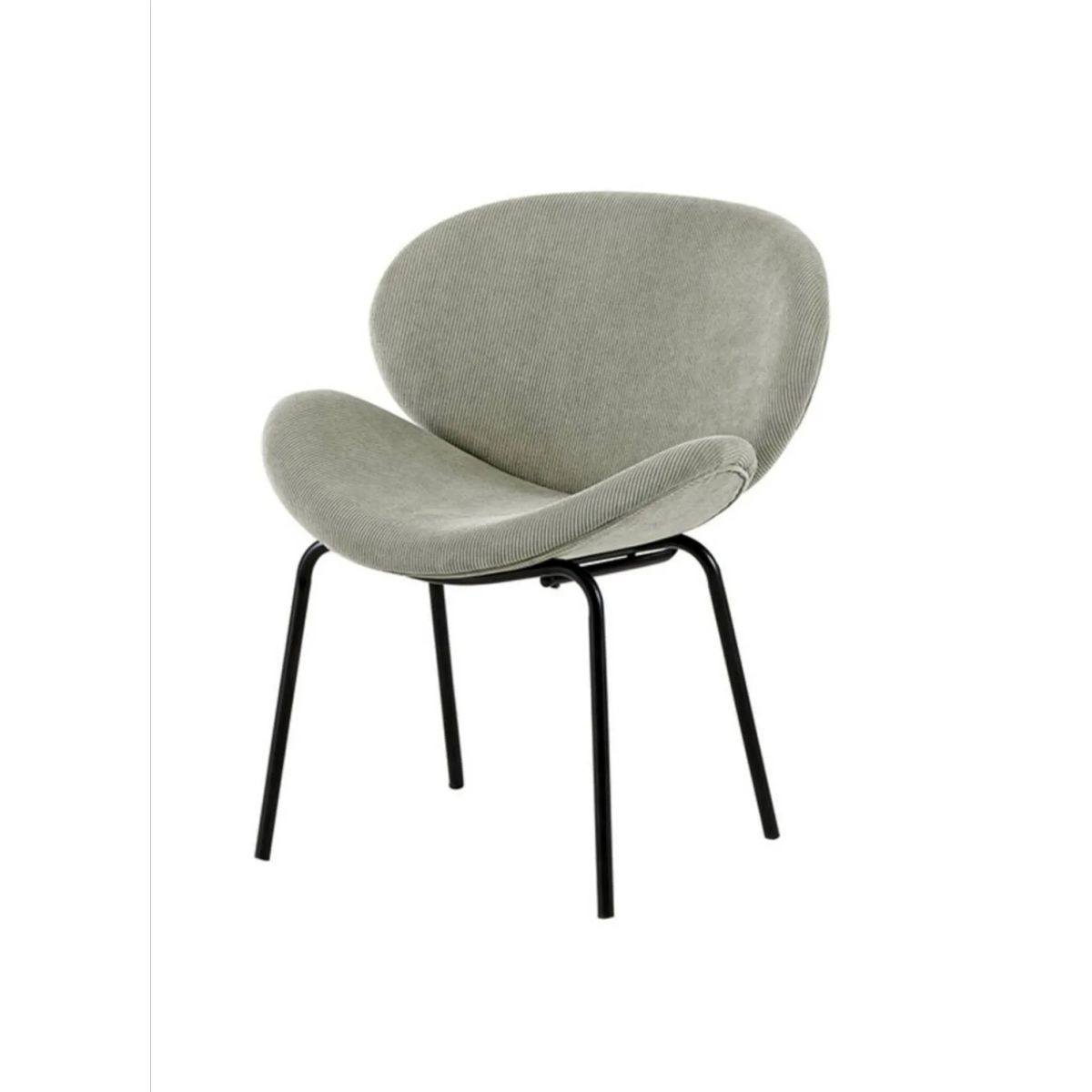 Silla Swan Sitial Color Gris Tela Curdoroy By Arne Jacobnson, marca ARTIHOGAR - Foto Principal