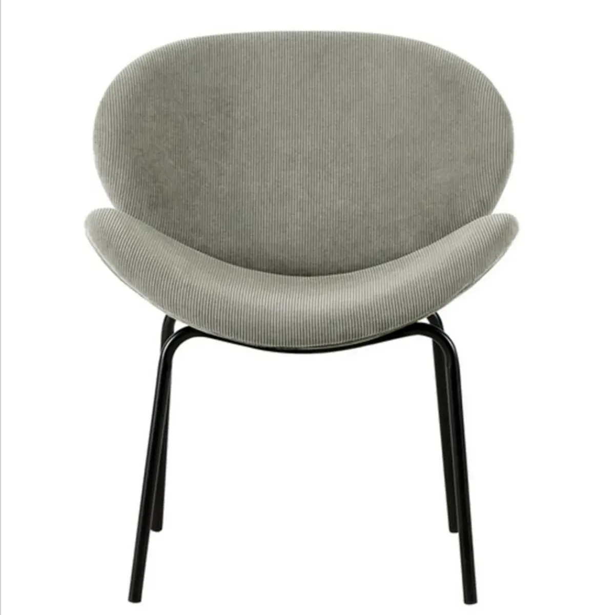 Silla Swan Sitial Color Gris Tela Curdoroy By Arne Jacobnson, marca ARTIHOGAR - Foto 2