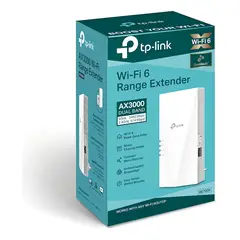 TP LINK - Extensor De Red Wifi 6 Tp-link Ax3000 Re700x Con Puerto RJ45